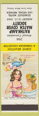 Matchbook Cover - RMS Stardust Hotel Las Vegas NV hillbilly 1969