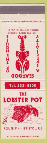 Matchbook Cover - Lobster Pot Restaurant Bristol RI