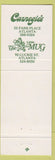 Matchbook Cover - Carnegie's Little Mug Atlanta GA