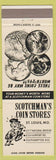 Matchbook Cover - Scotchman's Coin Stores St Louis MO