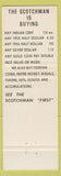 Matchbook Cover - Scotchman's Coin Stores St Louis MO