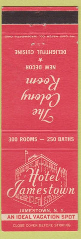 Matchbook Cover - Hotel Jamestown NY