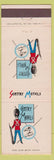 Matchbook Cover - Sentry Motels Flagstaff Holbrook AZ Albuquerque chain