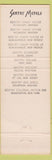 Matchbook Cover - Sentry Motels Flagstaff Holbrook AZ Albuquerque chain