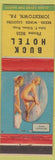 Matchbook Cover - Buck Hotel Jonestown PA pinup