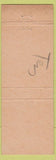 Matchbook Cover - Arkansas Motel Restaurant Arkadelphia AR red