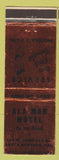 Matchbook Cover - Ala Mar Motel Santa Barbara CA