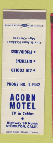 Matchbook Cover - Spur Motel Flagstaff AZ Route 66