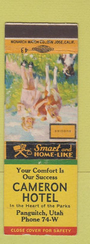 Matchbook Cover - El Rancho Murray Motel Murray UT