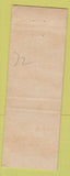 Matchbook Cover - Sunset Club Town Hill ME George Abbott restaurant