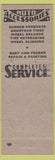 Matchbook Cover - Clifford Buick sales ST Clairsville OH