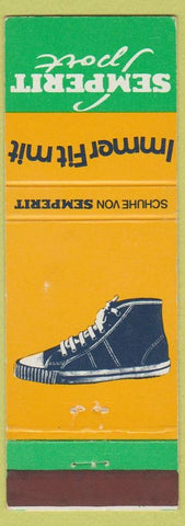Matchbook Cover - Immer Fit Mit Shoes Basketball Shoes German?