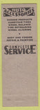 Matchbook Cover - Clifford Buick sales ST Clairsville OH door to door salesman