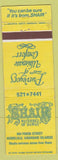 Matchbook Cover - Shair Waterbeds Honolulu Hawaii  WEAR