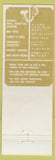 Matchbook Cover - Tobaccos of Hawaii Honolulu WEAR