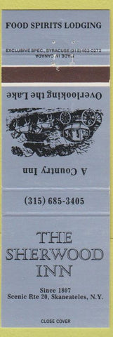 Matchbook Cover - Sherwood Inn Skaneateles NY