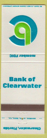 Matchbook Cover - Bank of Clearwater FL