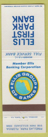 Matchbook Cover - Ellis First Park Bank Pinellas Park FL