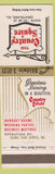 Matchbook Cover - Country Squire Grayslake IL