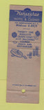 Matchbook Cover - Horseshoe Hotel Casino Las Vegas NV WEAR