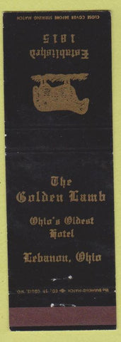 Matchbook Cover - Golden Lamb Hotel Lebanon OH