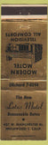 Matchbook Cover - Lotus Motel Inglewood CA