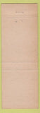 Matchbook Cover - Wells Moody Motel Moody Village ME