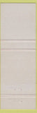 Matchbook Cover - Castle Hotel Vancouver BC
