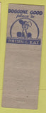 Matchbook Cover - Otto's Tavern Newark? NJ