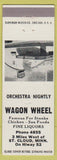 Matchbook Cover - Wagon Wheel Restaurant ST Cloud MN