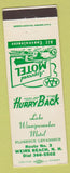 Matchbook Cover - Lake Winnipesaukee Motel Weirs Beach NH
