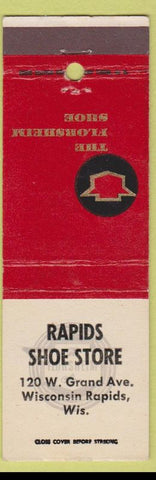 Matchbook Cover - Florsheim Shoes Rapids Shoe Store Wisconsin Rapids WI
