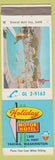 Matchbook Cover - Holiday Motor Hotel Yakima WA girlie