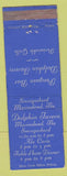 Matchbook Cover - Dolphin Tavern Marineland FL Penguin Bar