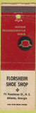 Matchbook Cover - Florsheim Shoes Atlanta GA