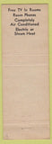 Matchbook Cover - El Colorado Lodge Dining Room Manitou Springs Colorado