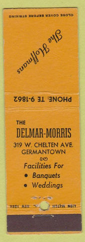 Matchbook Cover - Delmar Morris Hoffmans Germantown Philadelphia PA