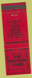 Matchbook Cover - Park Boulveard Tavern Villa Park IL
