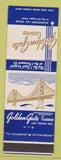 Matchbook Cover - Golden Gate Casino Las Vegas NV