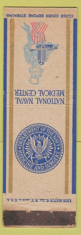 Matchbook Cover - National Naval Medical Center Bethesda? MD
