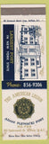 Matchbook Cover - American Legion Adam Plewacki Post Buffalo NY STAINED