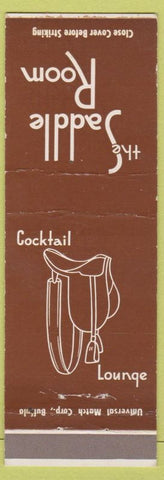 Matchbook Cover - Saddle Room Village Inn North Tonawanda NY