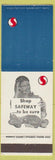 Matchbook Cover - Safeway Grocery Store girlie Canada