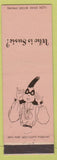 Matchbook Cover - Who is Suzie Magazine NYC girlie