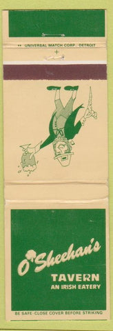 Matchbook Cover - Osheehan's Tavern Irish  WEAR