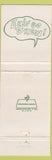 Matchbook Cover - Osheehan's Tavern Irish  WEAR