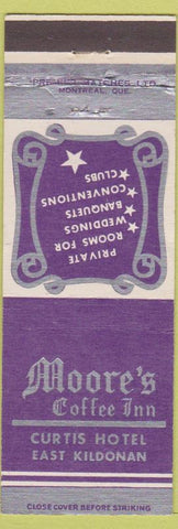 Matchbook Cover - Moore's Coffee Inn East Kildonan Winnipeg MB