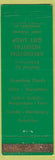 Matchbook Cover - Arlington Hospital Gift Shop Arlington VA WORN