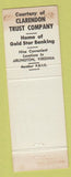 Matchbook Cover - Arlington Hospital Gift Shop Arlington VA WORN