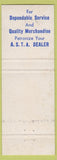 Matchbook Cover - Geo Berbert Sons Denver Colorado Hospital Supply